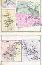 Vanceboro, Harrington, Jacksonbrook, MeddyBemps, Yates Pt., Maine State Atlas 1884